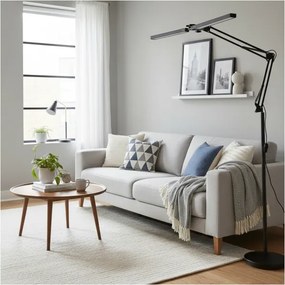 Brilagi - VARIO dimmelhető flexibilis LED állólámpa 14W/5V 157 cm fekete