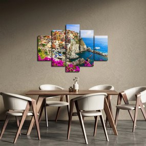 Kép - Manarola olasz falu (150x105 cm)
