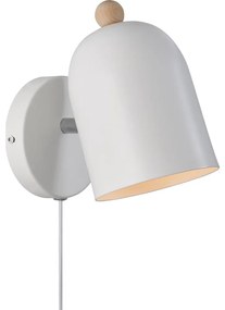 Nordlux - Fali spotlámpa GASTON 1xE27/15W/230V fehér 2412671001