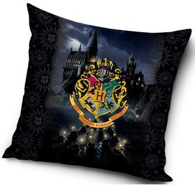 Harry Potter Crest Párnahuzat 40x40 cm Velúr