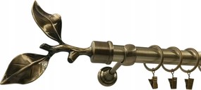 Függönykarnis fi25mm Arany Antik 120cm Ág