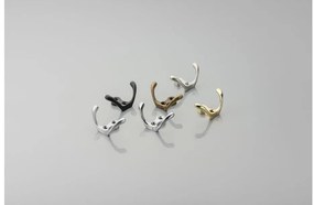 Fogas fém, K24-C0, matt nikkel