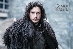 Művészi plakát Trónok harca  - John Snow