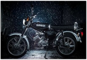 Poszterek 155x105 Fekete Simson 4 sebességes