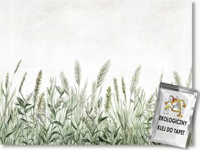 Fotótapéta Flizelina Természet Rét Növényzet Fű Zöld 150x105 ragasztó