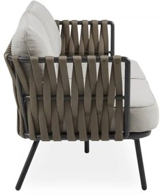 34692T 2 személyes kerti kanapé homok