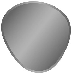 Organic tükör, warm grey, 67x70 cm