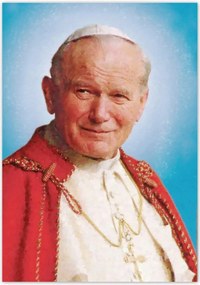 Poszterek 70x100 II. János Pál pápa