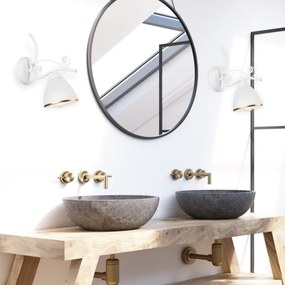 Fali lámpa RETRO II 1xE27/60W/230V fehér