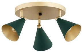 Argon 6245 - Spotlámpa LUCINDA 3xE14/7W/230V zöld