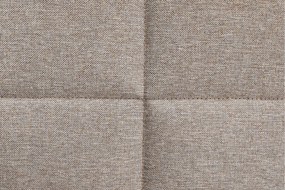 Boxspring típusú ágy 120x200, szürkésbarna taupe, FERATA TV KOMFORT