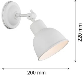 Argon 3182 - Fali lámpa EUFRAT 1xE27/60W/230V