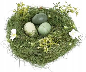 Húsvéti koszorú Easter Joy fészek 17x17x8,5 cm Homla
