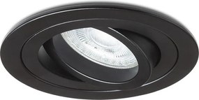 RENDL PASADENA GU10 R zápustná černá 230V LED GU10 7W