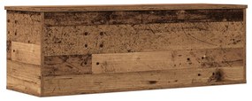 Tárolódoboz Régi Fa 102x35x35 cm Műgyanta Fa
