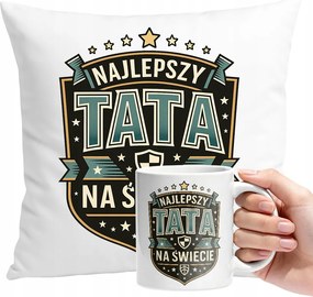 Bögre Párna Szett Legjobb Apa Személyre Szabott Ajándék Szöveg