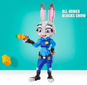 Mini kockák készlet "Judy Hopps" 1250db
