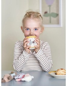 Sárga-krémszínű kőedény gyerek bögre 150 ml Celebrate – Bloomingville Mini