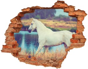 3d-s lyukat fali matrica White horse-tó nd-c-87150545