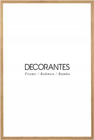 Barna képkeret 40x60 cm-es méretben