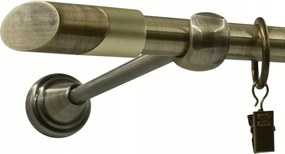 Függönyrúd Egyenes Arany 16mm Light Falco 180cm