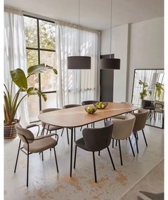 Sötétszürke étkezőszék Ciselia – Kave Home