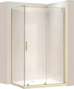 Zuhanykabin 120x100 Arany Szálcsiszolt Kihúzható Rea Montana