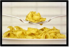 Poszterek keretben 60x40 Tészta két személyre