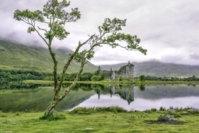 Poszter 30x20cm Kilchurn kastély, Assaf Frank