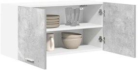 Függő szekrény Riga Beton Szürke 80 x 31 x 40 cm Faanyag