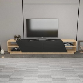 TV szekrény Rhodes - Oak, Anthracite