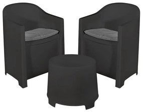 Tarna 2 személyes bútorszett Antracit X