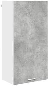 Függő szekrény Riga Beton szürke és fehér 50 x 31 x 100 cm