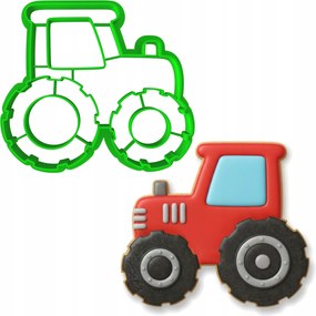 Mézeskalács lyukasztó Falusi Autó Jármű Auto Traktor 8cm