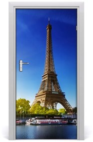 Ajtóposzter öntapadós Eiffel-torony 85x205 cm
