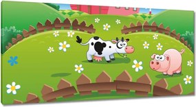 Festmények 115x55 Farm Ajándék fiúnak