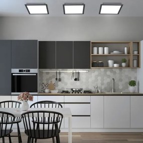 Leuchten Direkt 14754-18- LED Dimmelhető mennyezeti lámpa FLAT LED/20W/230V + távirányító