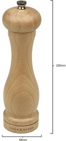 Cole&Mason - Sódaráló CAPSTAN BEECH bükk 20 cm
