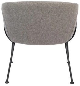 Feston szürke műbőr fotel - Zuiver