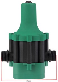 PUMP nyomáskapcsoló kábellel, 10bar, zöld Monzana