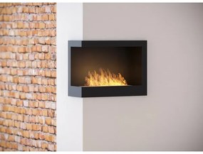 InFire - Sarok BIO kandalló 45x60 cm 3kW fekete