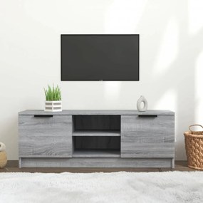 Szürke sonoma színű szerelt fa tv-szekrény 102 x 35 x 36,5 cm