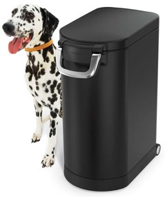 Simplehuman Száraz takarmány tároló biztonsági zárral 30 l, matt fekete, 30 l