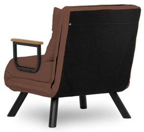 Sando Single Light Brown fotel