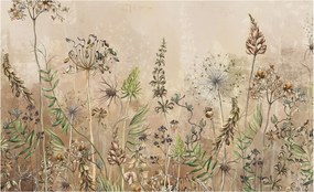 Fali fotótapéta előszoba konyhába Rusztikus virágok 416x254 Ragasztó