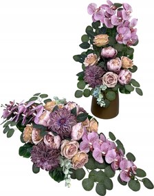 Csokor Nád Kompozíció Sír Temető Művirágok