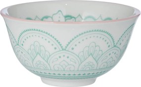 ORNAMENTS tálka 240 ml, halványzöld