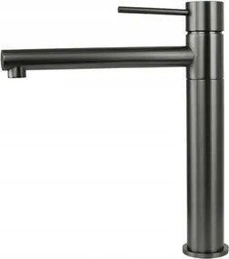 Lugo CMB7521GM magas mosdócsaptelep mozgatható GunMetal Corsan kifolyócsővel