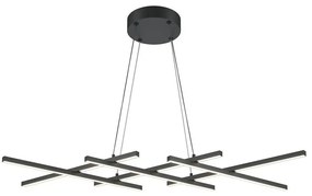 Maytoni MOD244PL-L50BK - HALO LED csillár kábelen LED/40W/230V fekete