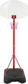 INFANTASTIC Kerekes kosárlabda kosár állítható 148 -236 cm